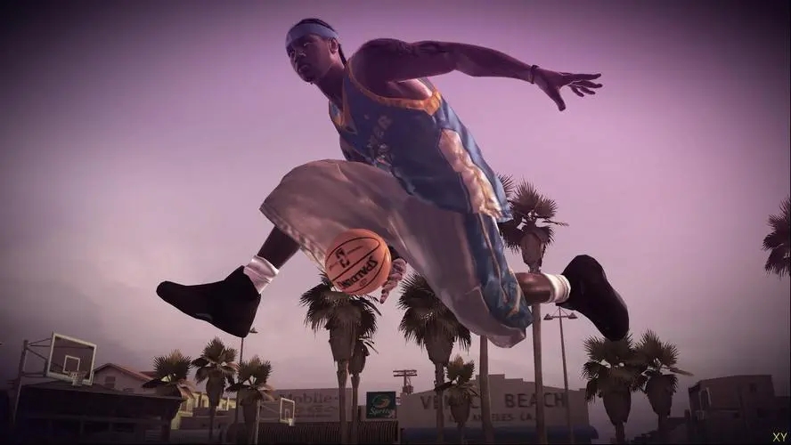 NBA街头篮球游戏：街头传奇的挑战图片